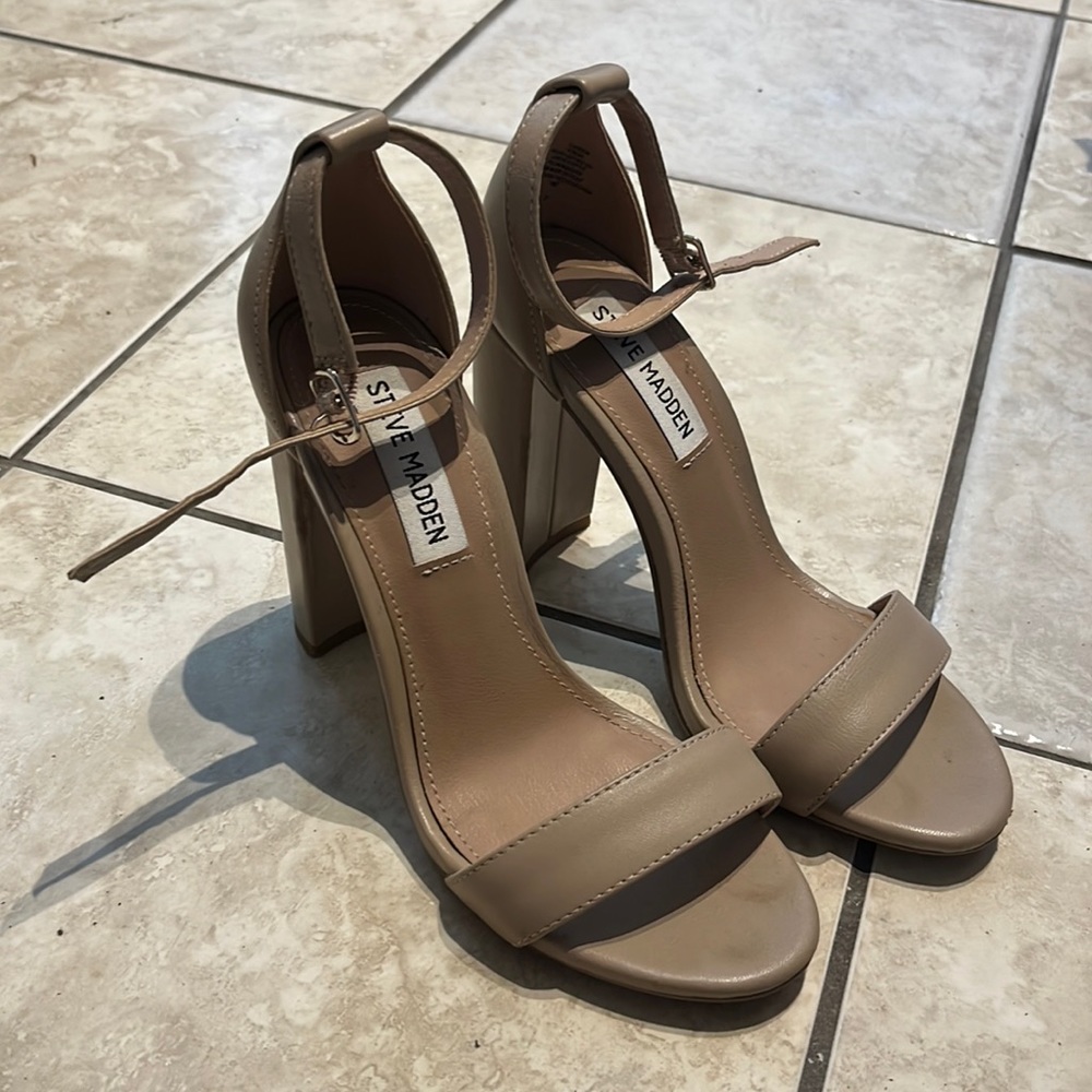 Steve Madden Carrson Blush Womens 6